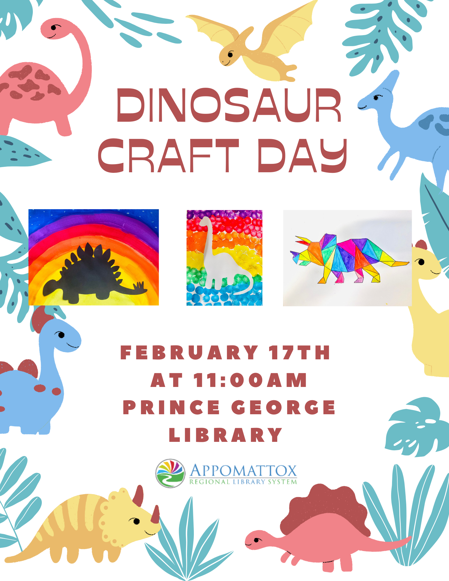 Dinosaur Craft Day