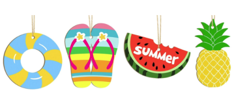 Summer ornaments 
