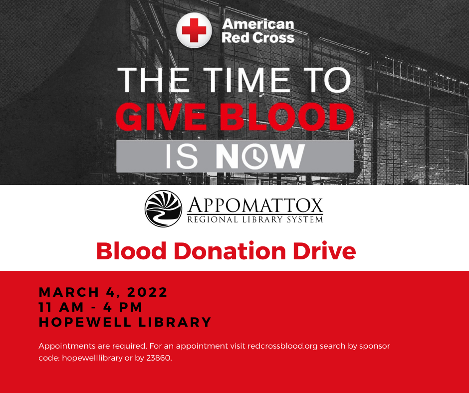 March 4 Blood Drive