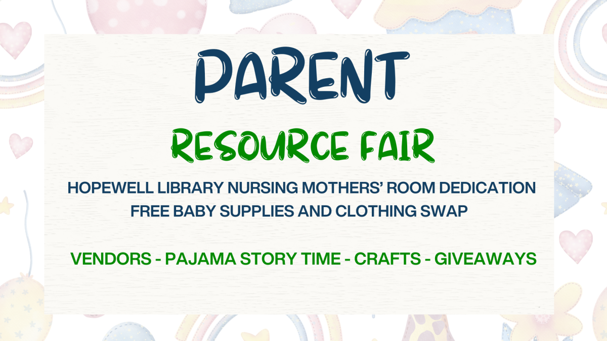 Parent Resource Fair April 3 at 6 pm Vendors - Pajama Story Time - Crafts - Giveaways