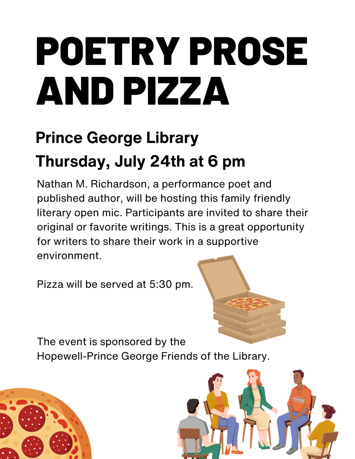 Poetry, Prose, and Pizza
