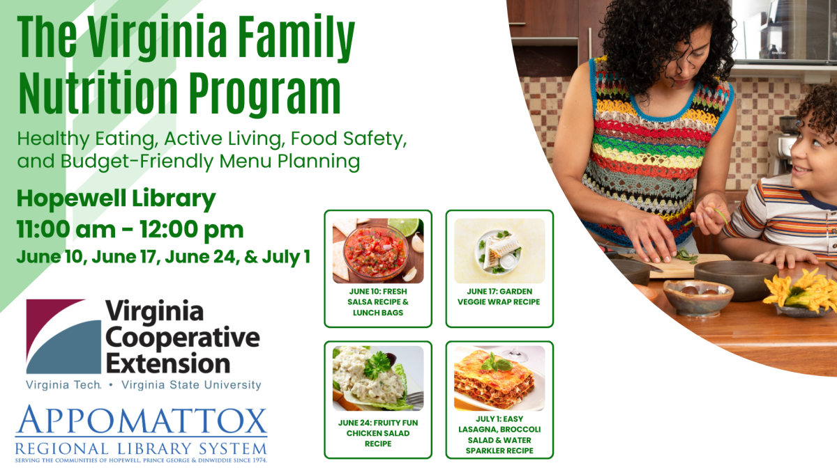 Virginia Family Nutrition Program: 4-Session Series