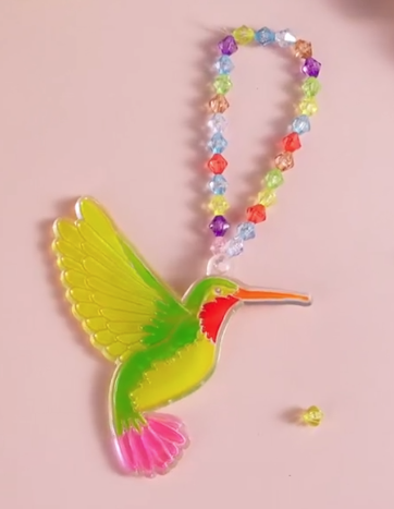 Hummingbird sun catcher